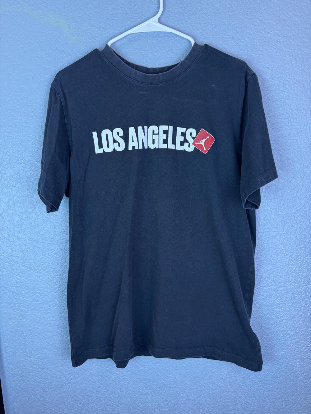 Jordan Shirt Mens Large Los Angeles Graphic Tee Jumpman Basketball DD8035-010